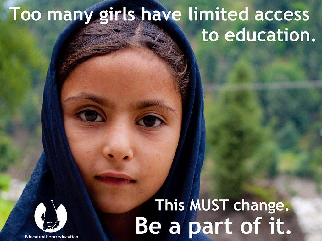 Educate All dot org Ad