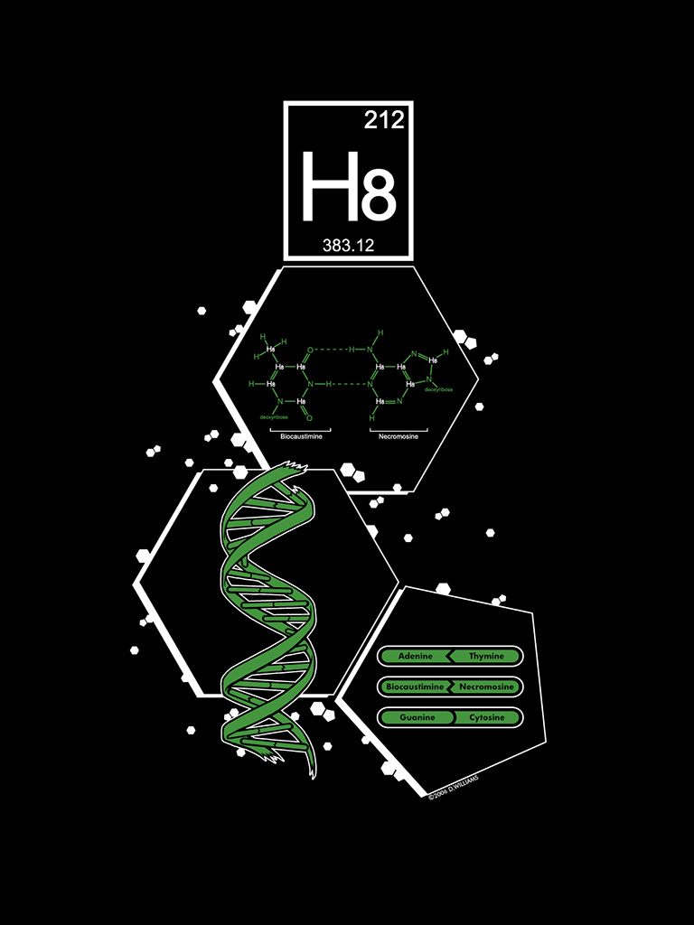 Stout Hate D.N.A. Tee Shirt Design Back