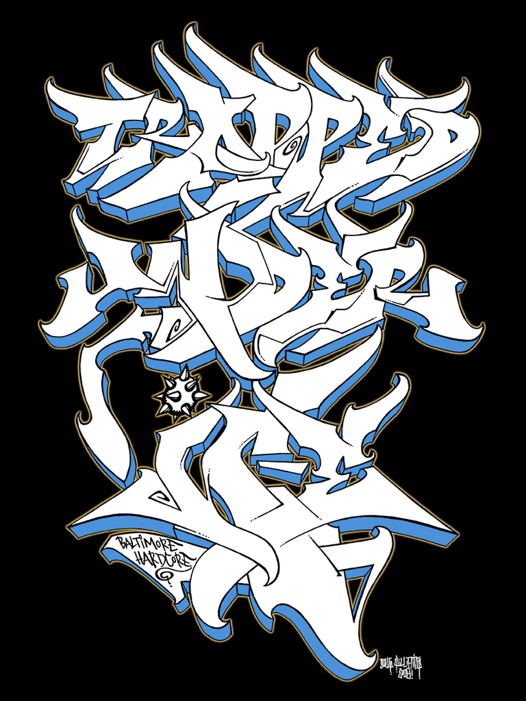 Trapped Under Ice Tee Shirt Design